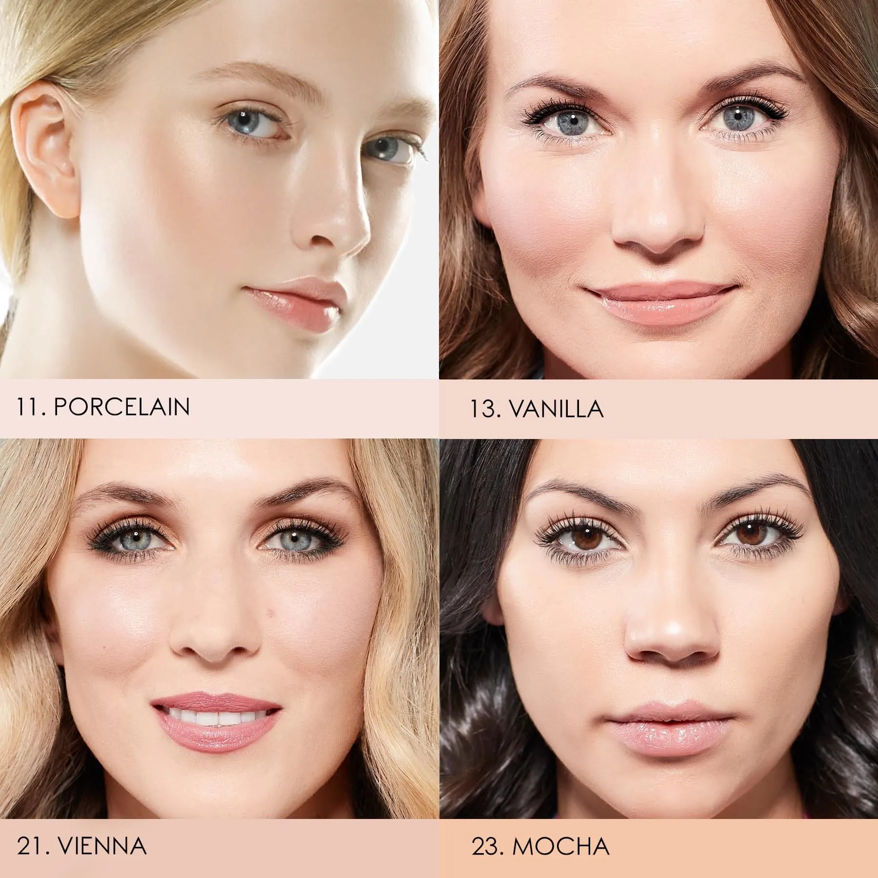 10 Collagen Cushion Foundation Concealer Contour  8 Shades Trial Trio