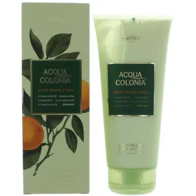 4711 Unisex Body Lotion - Fresh Bold Blood Orange and Basil Moisturizing, 6.8 oz