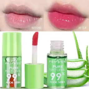 Aloe Vera Lip Balm: Color-Changing Hydrating Lip Delight