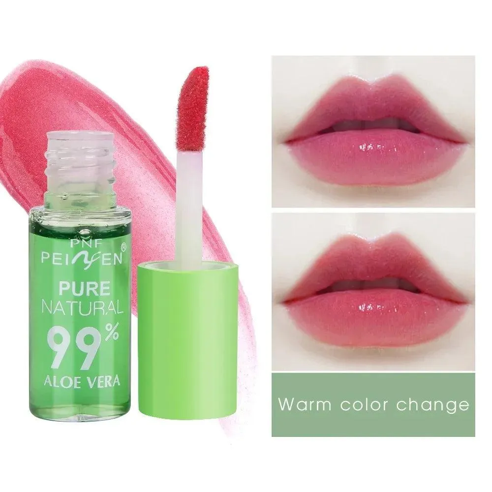 Aloe Vera Lip Balm: Color-Changing Hydrating Lip Delight