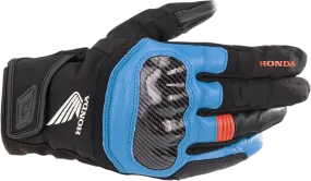 ALPINESTARS SMX-Z Waterproof Honda Gloves - Black/Blue/Red - 2XL 3527321-1737-2X