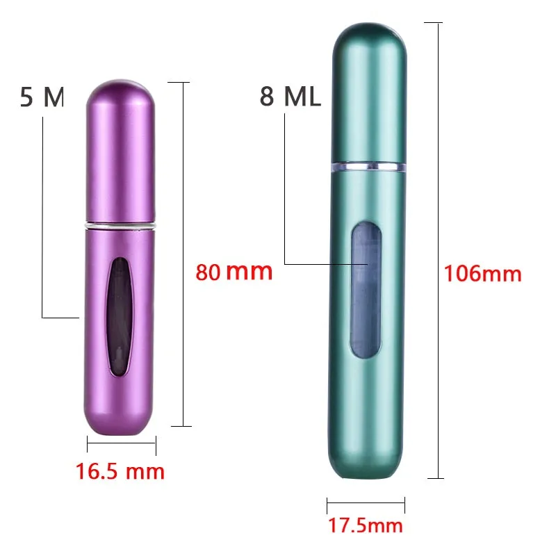 Beauty Perfume Spray Bottle Mini Portable Refillable Atomizer