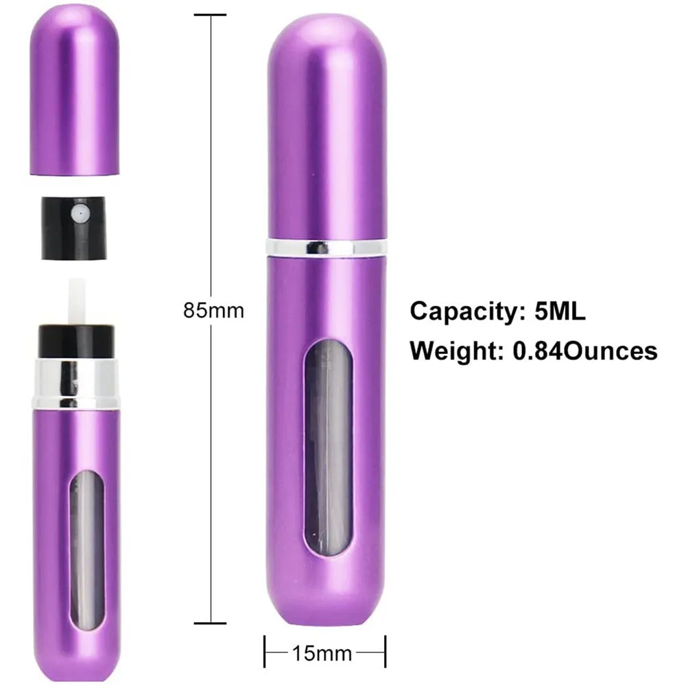 Beauty Perfume Spray Bottle Mini Portable Refillable Atomizer