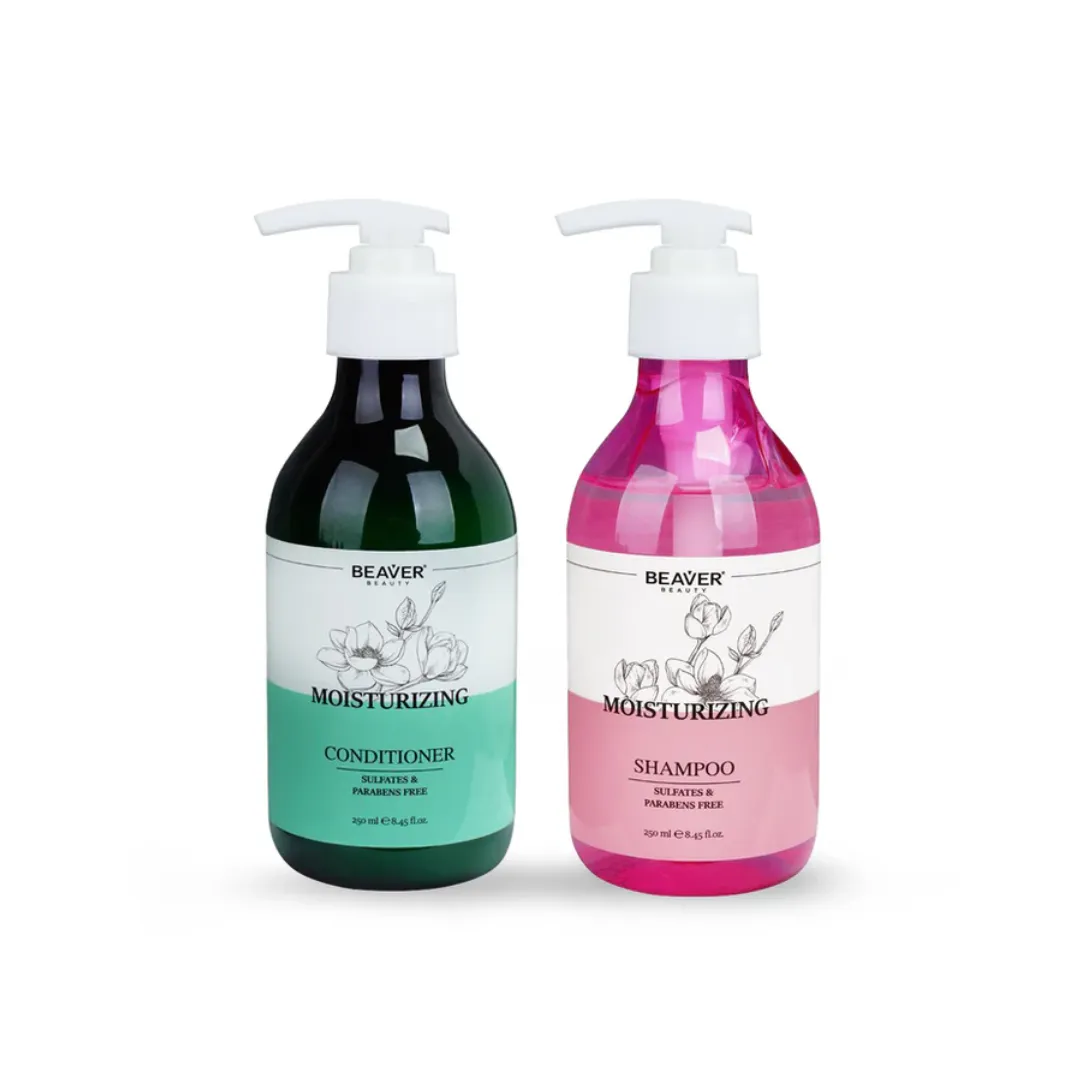 Beaver Moisturizing Shampoo 250Ml Conditioner 250Ml