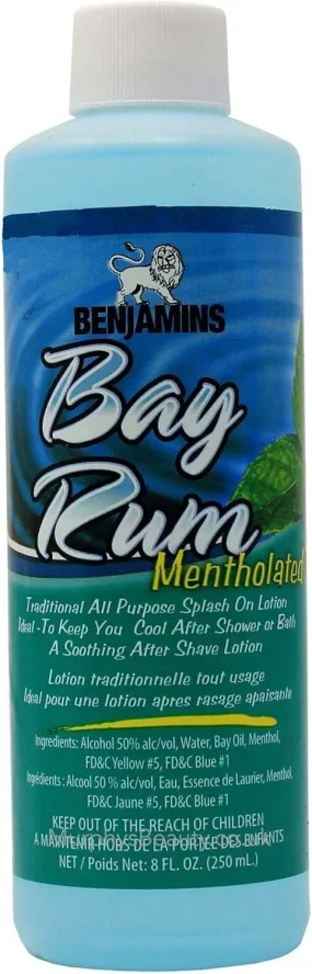 Benjamins Bay Rum Mentholated 250ml