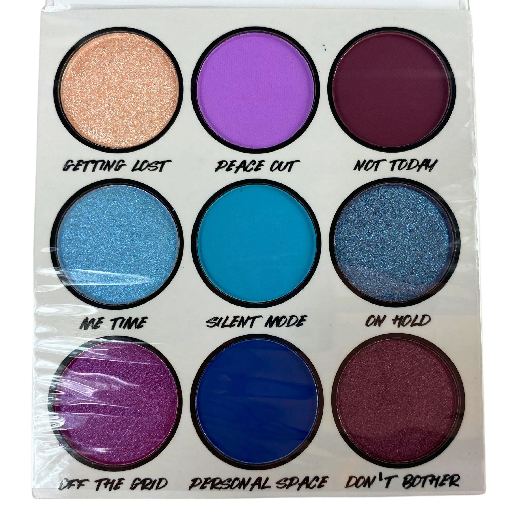 BH Cosmetics Do Not Disturb 9 Color Shadow Palette (30 Pcs Lot)