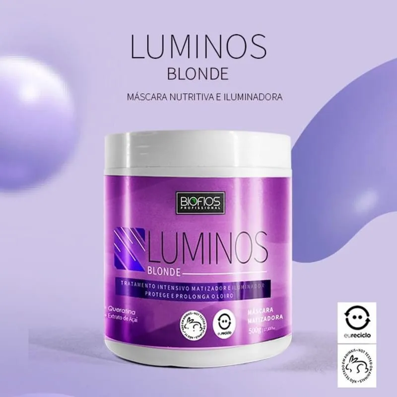 Biofios Profissional Luminos Blonde - Matizadora Mask 500g