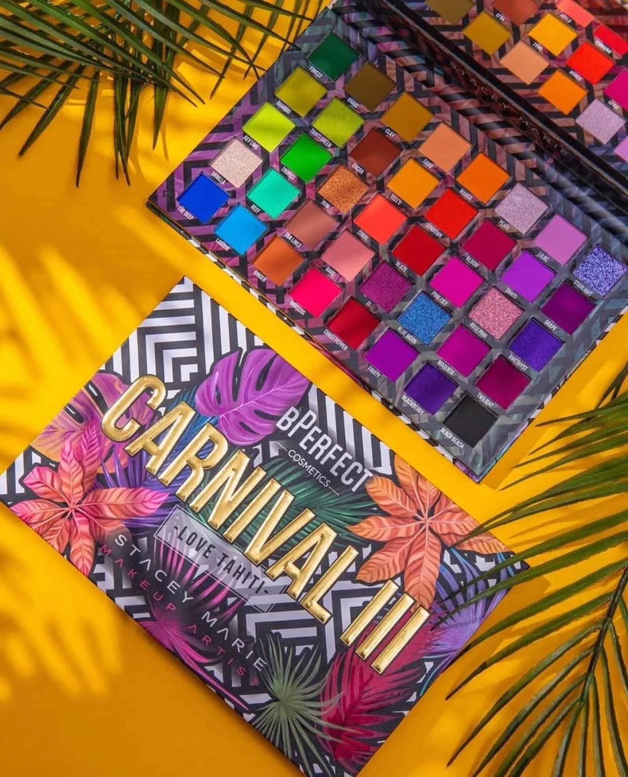 BPERFECT

BPERFECT X STACEY MARIE CARNIVAL III LOVE TAHITI PALETTE