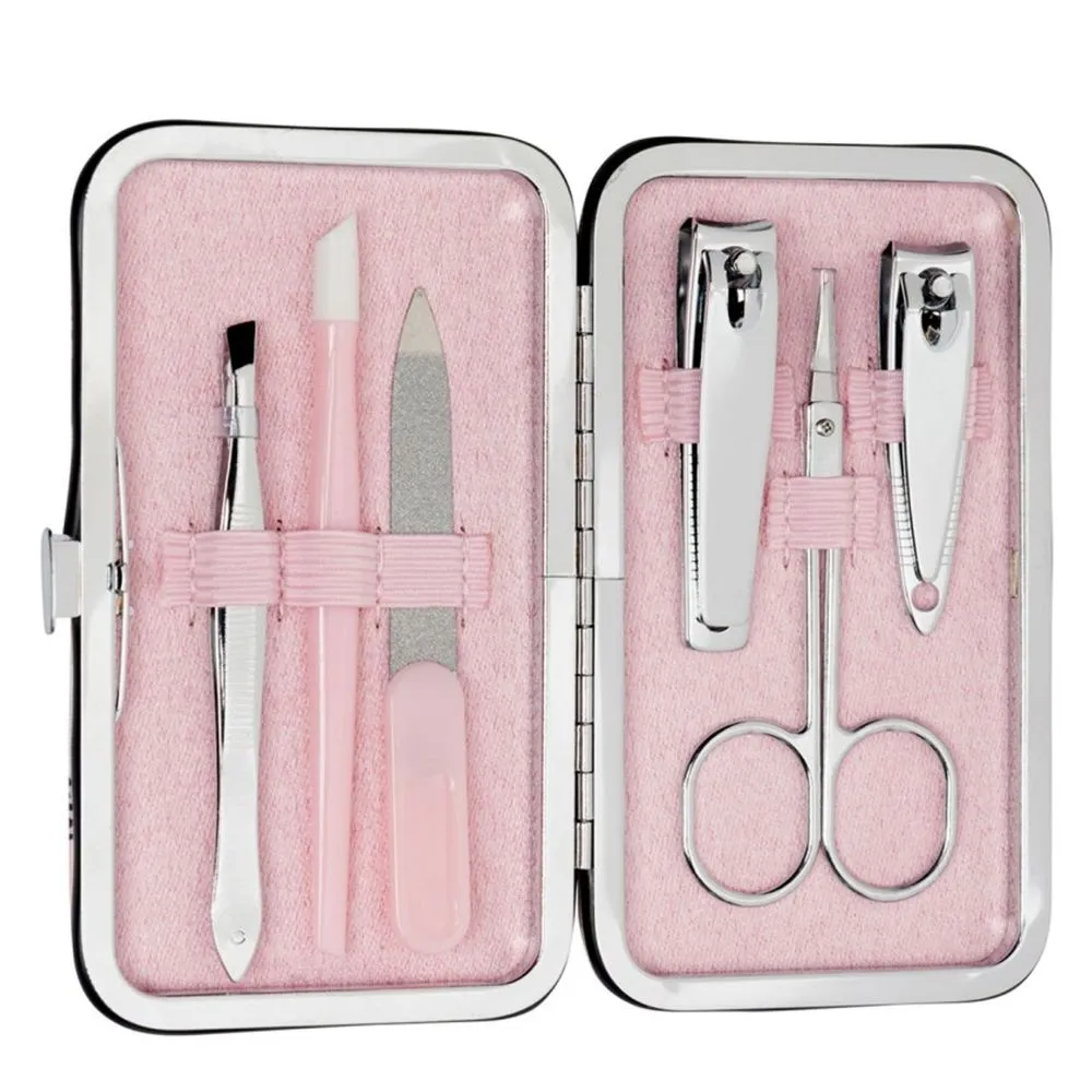 Cala Manicure Set W/Travel Case (Animal Spots)