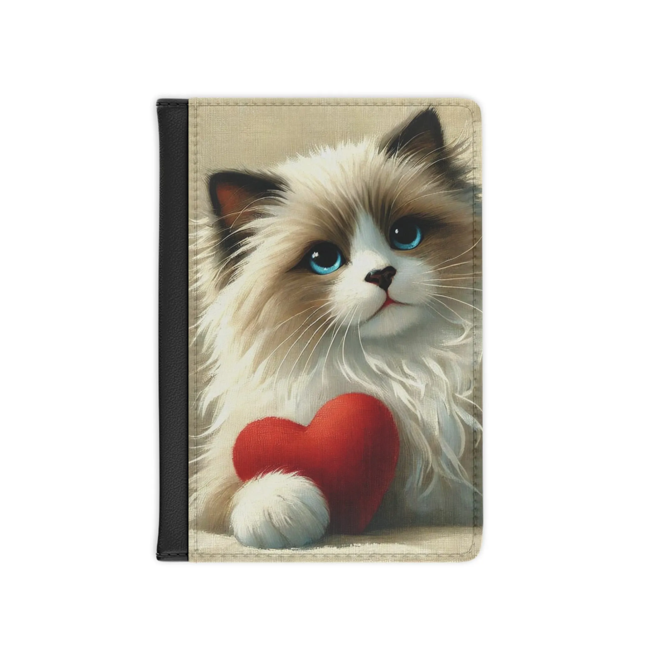 Cat Lover - Passport Cover - Travel Wallet