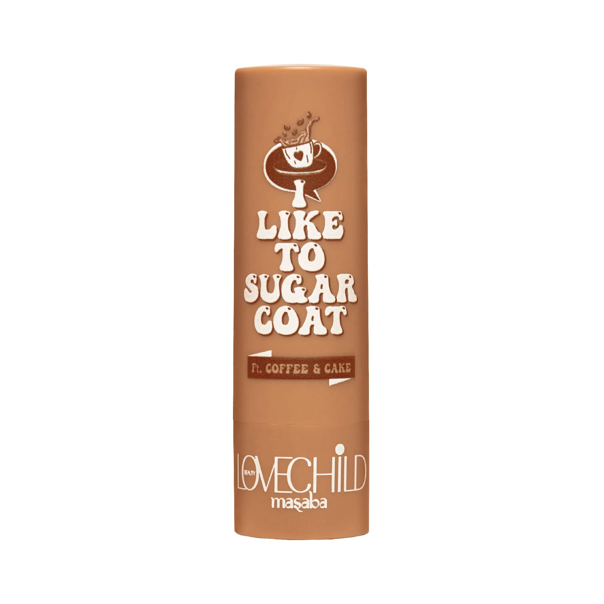 Coffee & Cake- I Like To Sugar Coat  (Brown) Hydrating & Tinted Lip Balm with SPF22