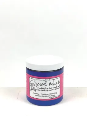 CURL REHAB™ - MOISTURIZING HAIR TREATMENT - Strawberry Ice-Cream Scent | CURL JUNKIE