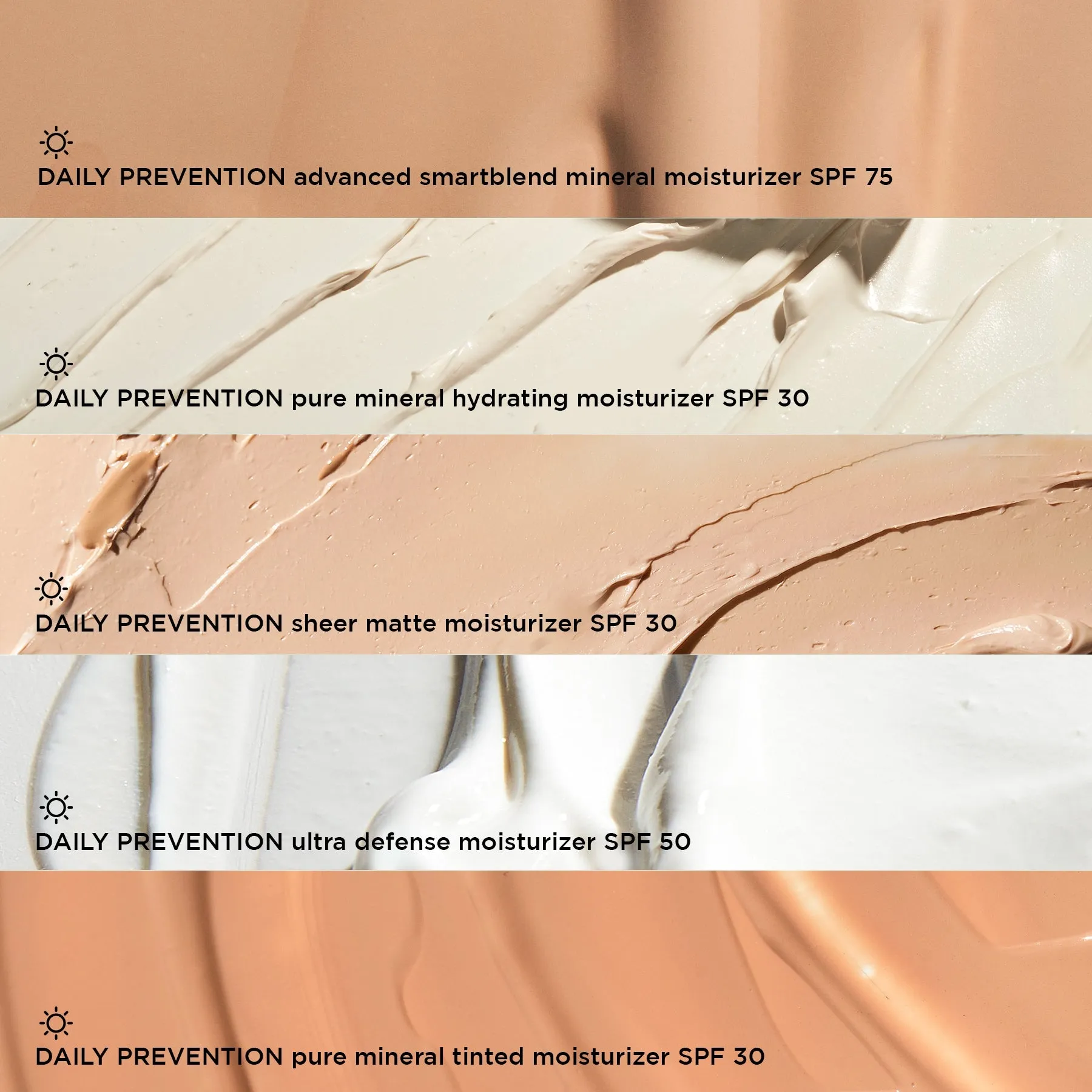 DAILY PREVENTION™ SPF sampler set