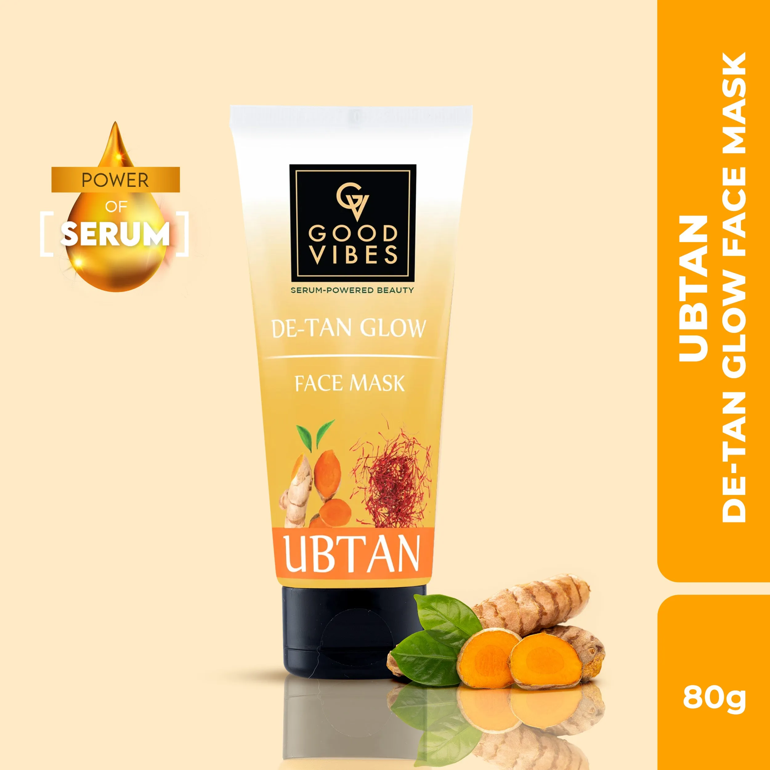 De Tan Glow Ubtan Face Mask (80g)