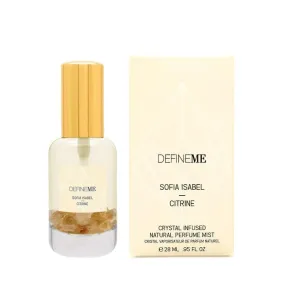 Define Me Sofia Isabel-Citrine Crystal Infused Natural Perfume Mist