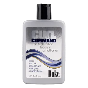 Duke Curl Command Leave In Conditioner 7.6 Oz