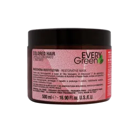 EVERY GREEN COLORED HAIR RESTORATIVE HAIR MASK 500ML