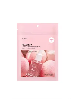 FREE GIFT | Anua Peach 70 Niacin Serum Face Mask 7pcs