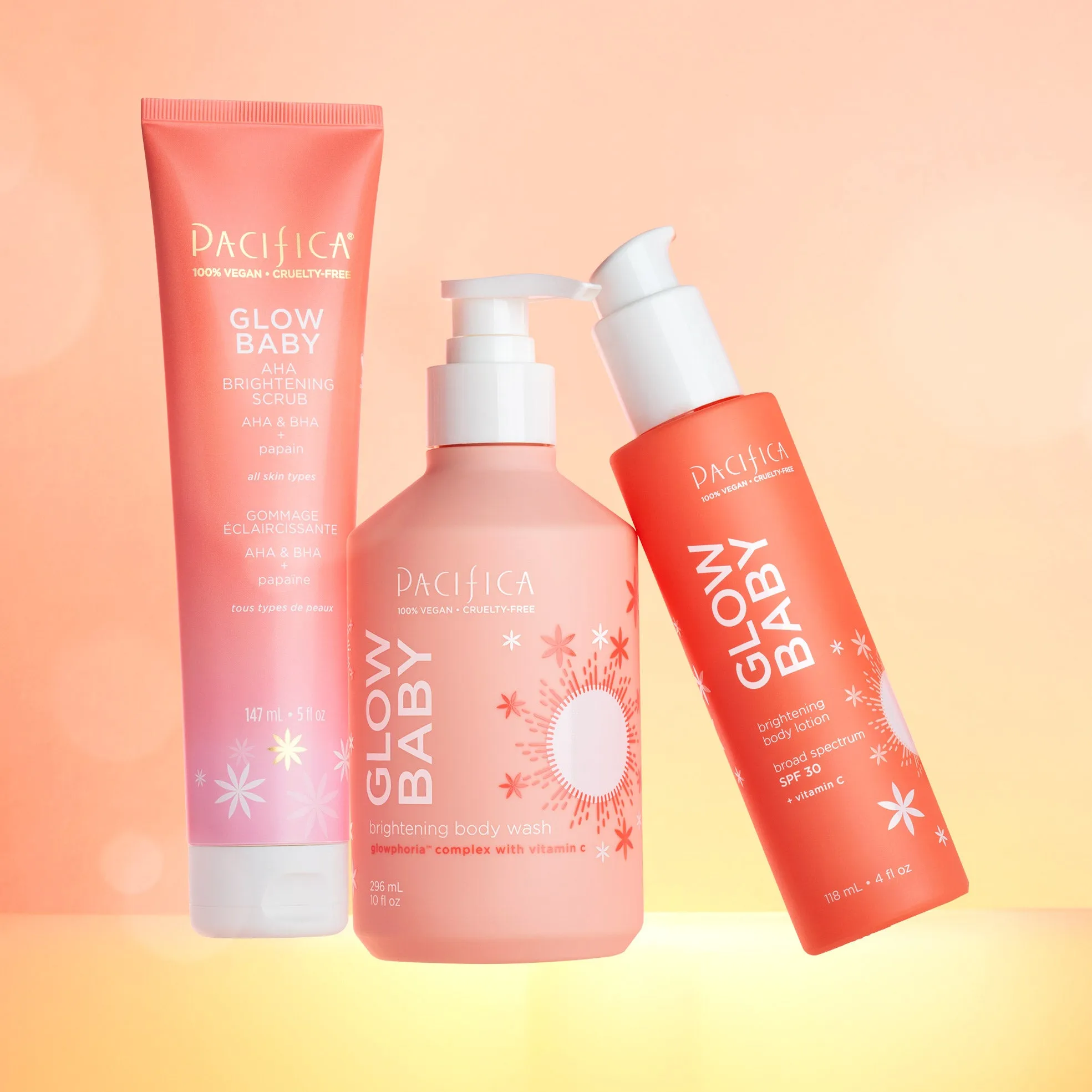 Glow Baby Body Trio