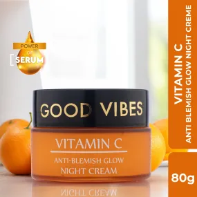 Good Vibes Anti Blemish Glow Vitamin C Night Cream 80g GT