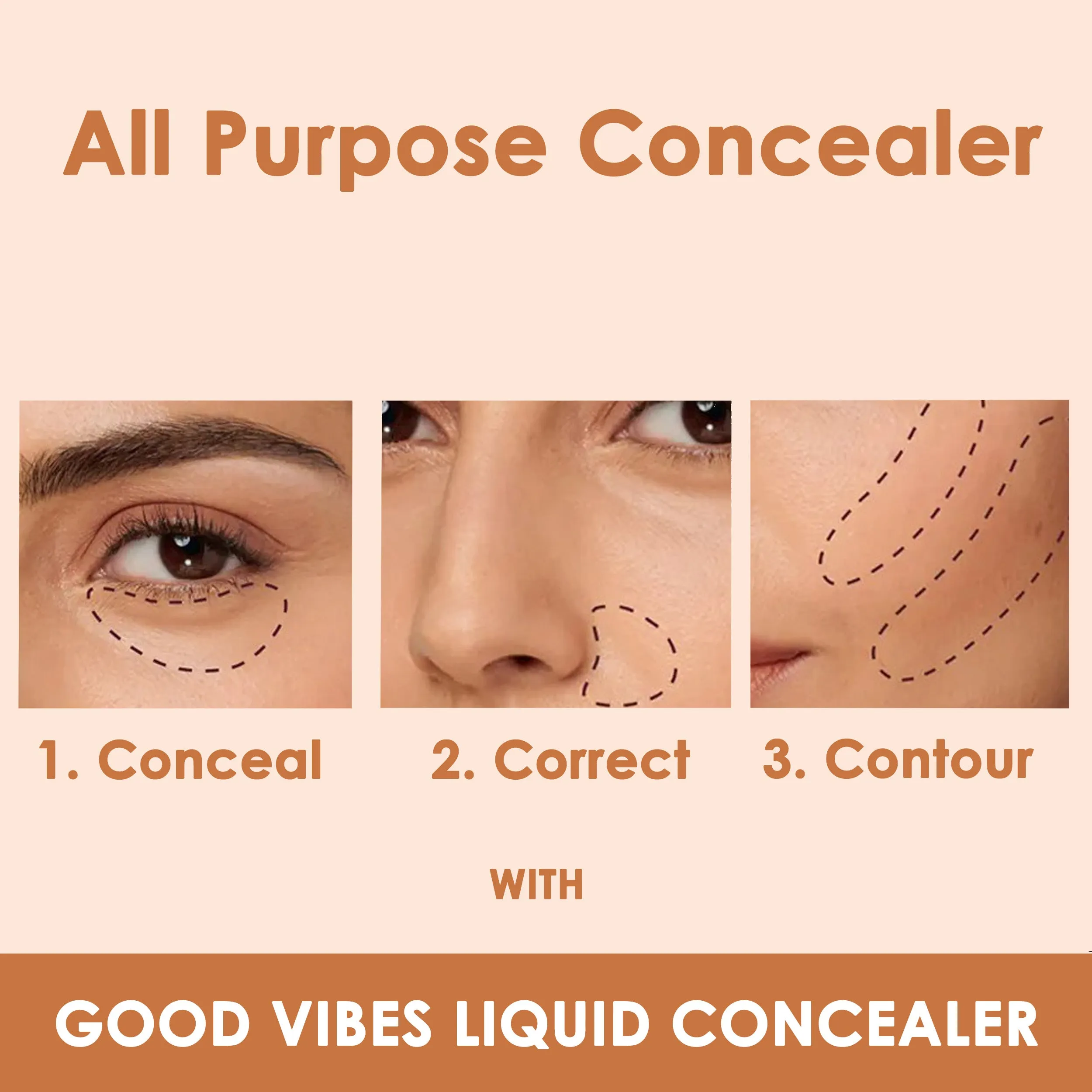 Good Vibes HydraGlow Liquid Concealer - Vanilla 30 (4.8ml)