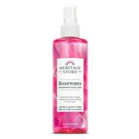 Heritage Store Rosewater Facial Mist 8 fl oz