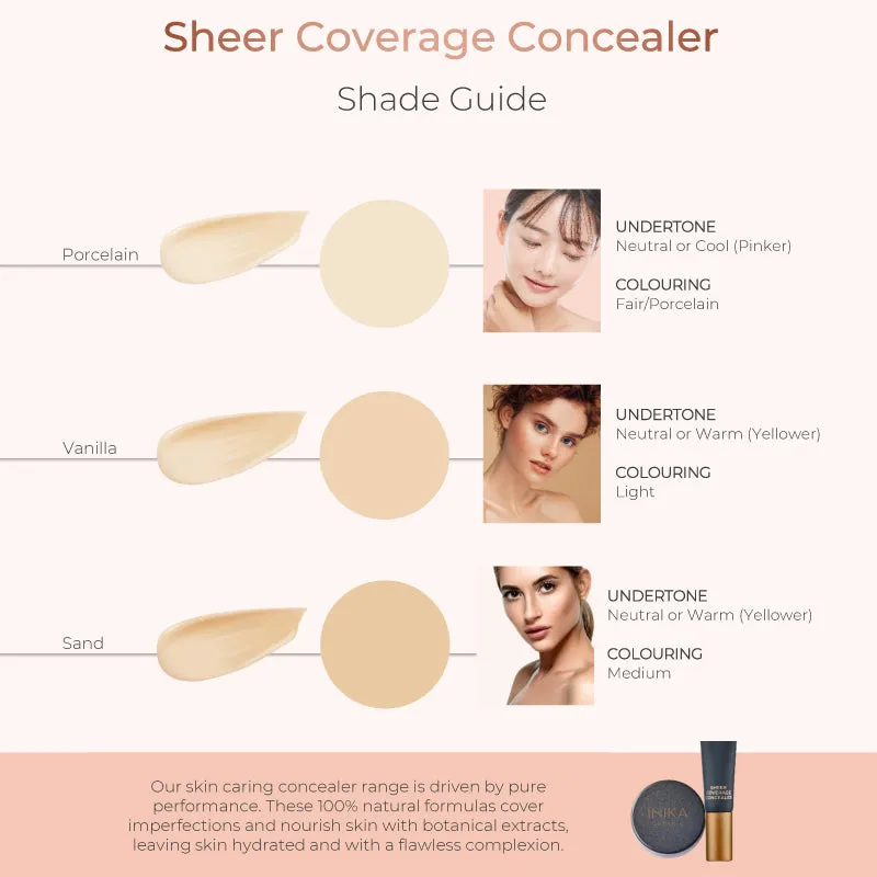 Inika Organic Sheer Coverage Concealer 10ml