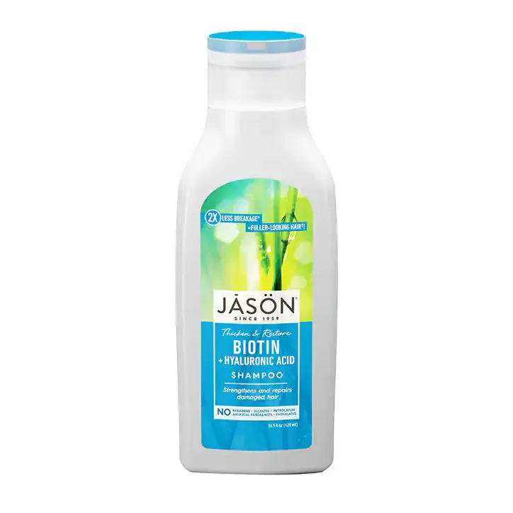 Jason Biotin and Hyaluronic Acid Shampoo 473ml