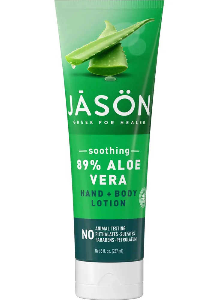 Jason Natural Soothing 84% Aloe Vera Hand & Body Lotion