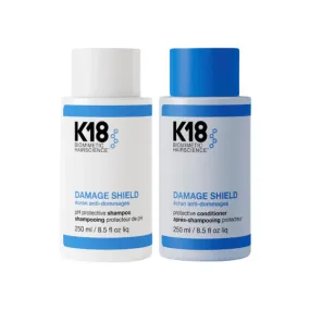 K18 Damage Shield Protective Shampoo & Conditioner 250ml Set