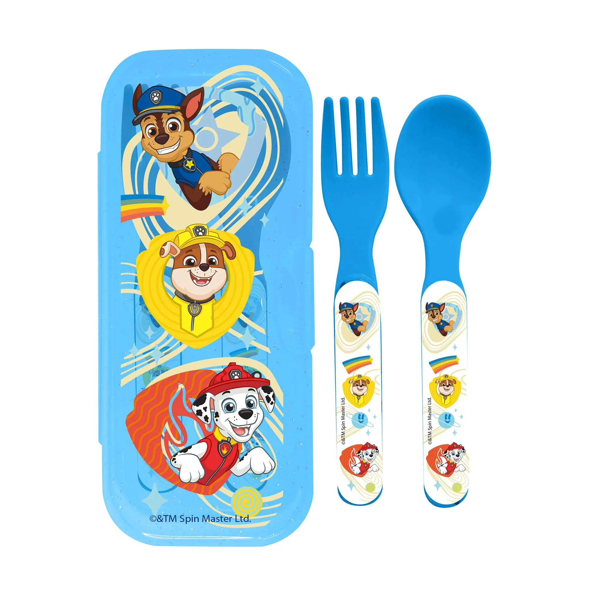 Licensed Travel Cutlery Set, Paw Patrol, 3 Piece