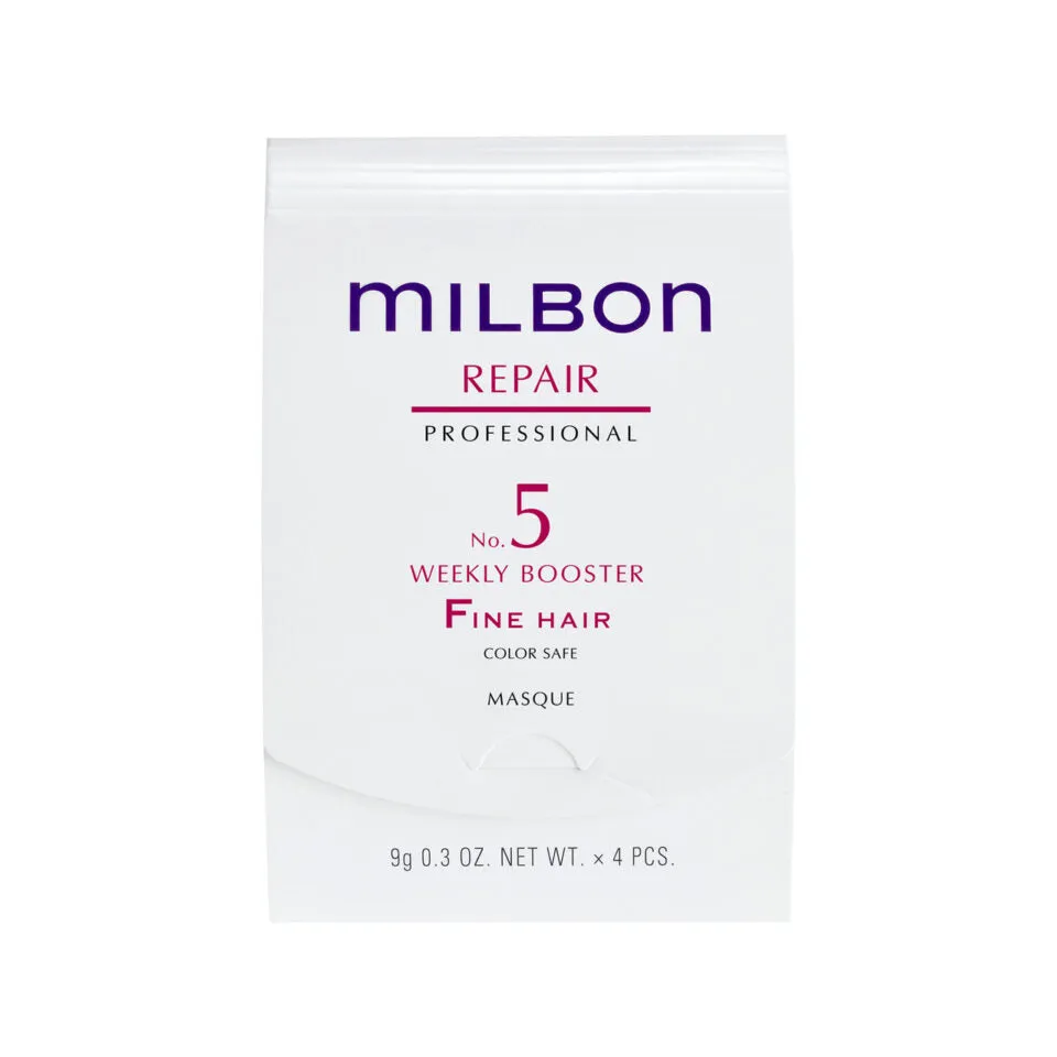 Milbon Repair Restorative Weekly Booster # 5 Fine Hair Treatment