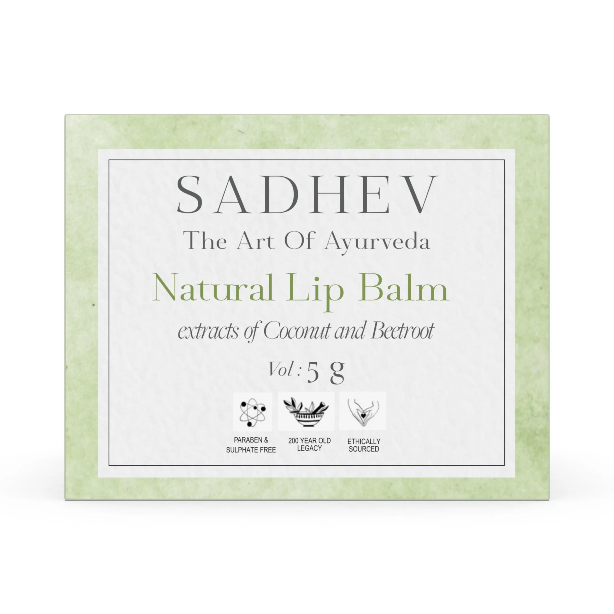 Natural Lip Balm - 5gms