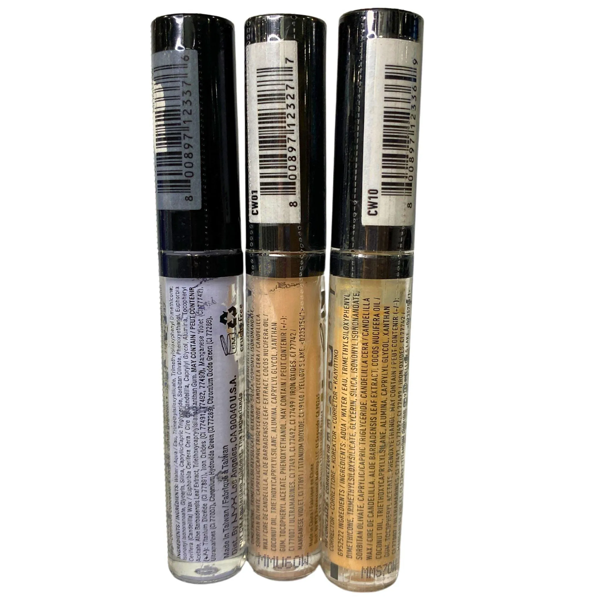 NYX HD Studio Photogenic Concealer 0.11OZ (75 Pcs Lot)