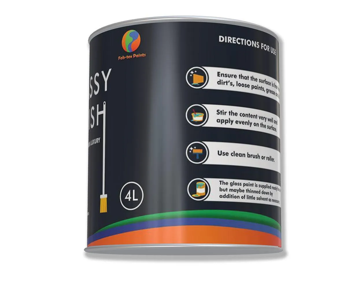 Paint Can Label Custom Printing -Adhesive