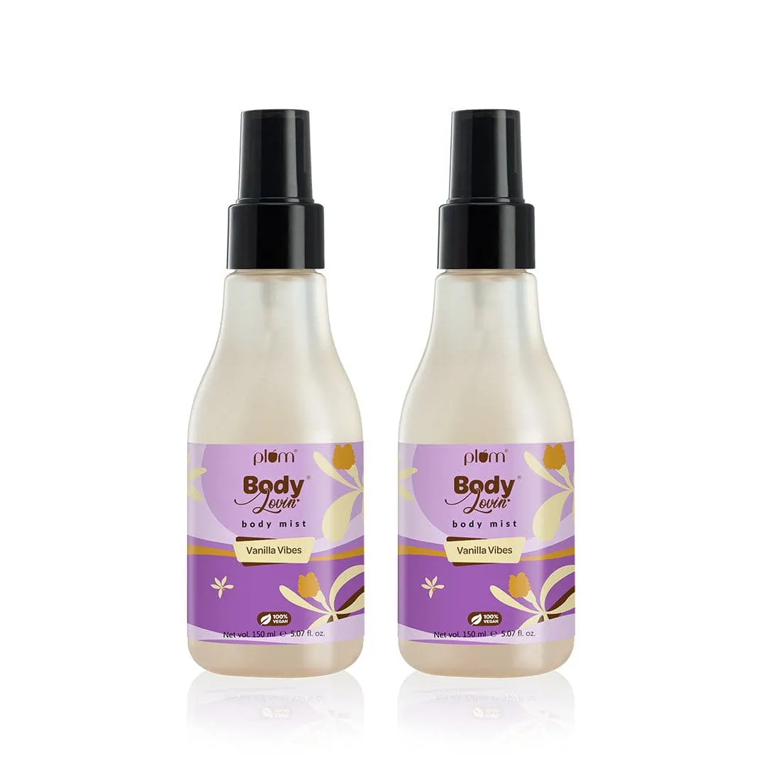 Plum BodyLovin' Vanilla Body Mist Duo by Plum BodyLovin'