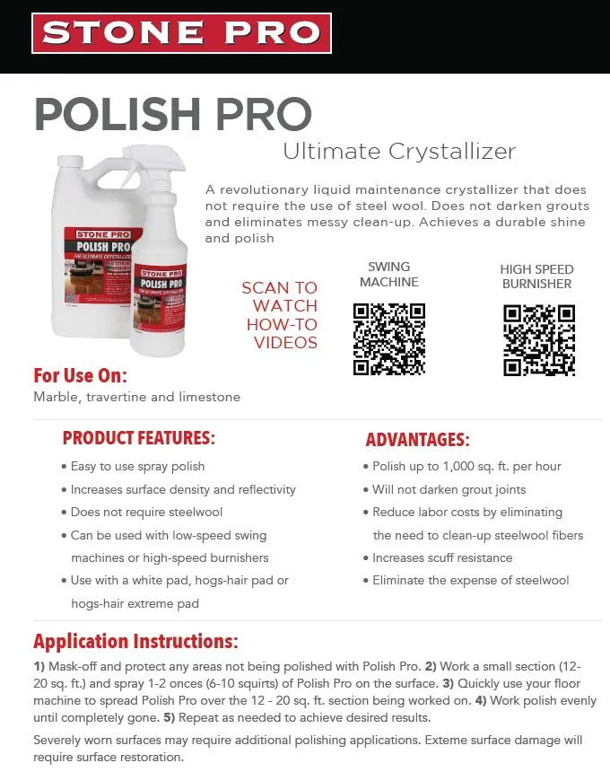 Polish Pro Crystallizer 1 gal