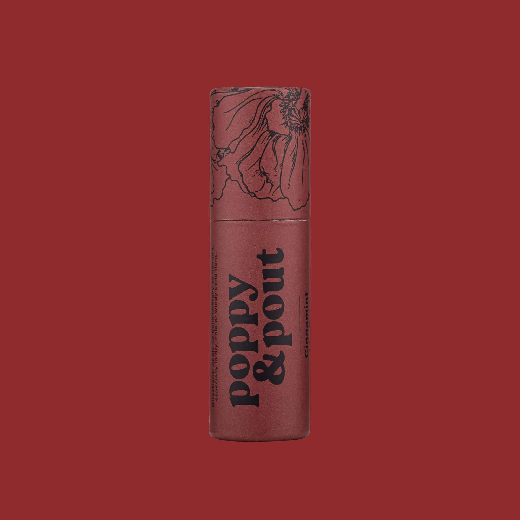 Poppy & Pout Lip Balm | Cinnamint