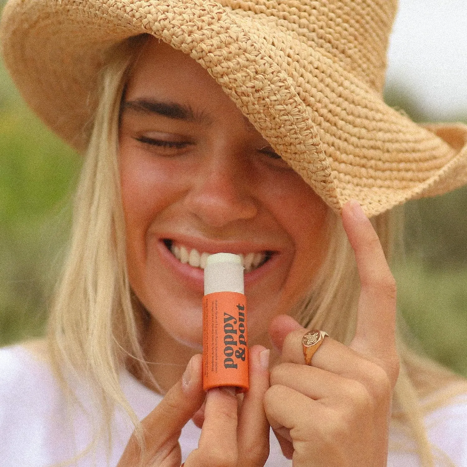 Poppy & Pout Lip Balm - Orange Blossom