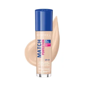 Rimmel London Match Perfection Foundation SPF20 - 001 Fair Porcelain