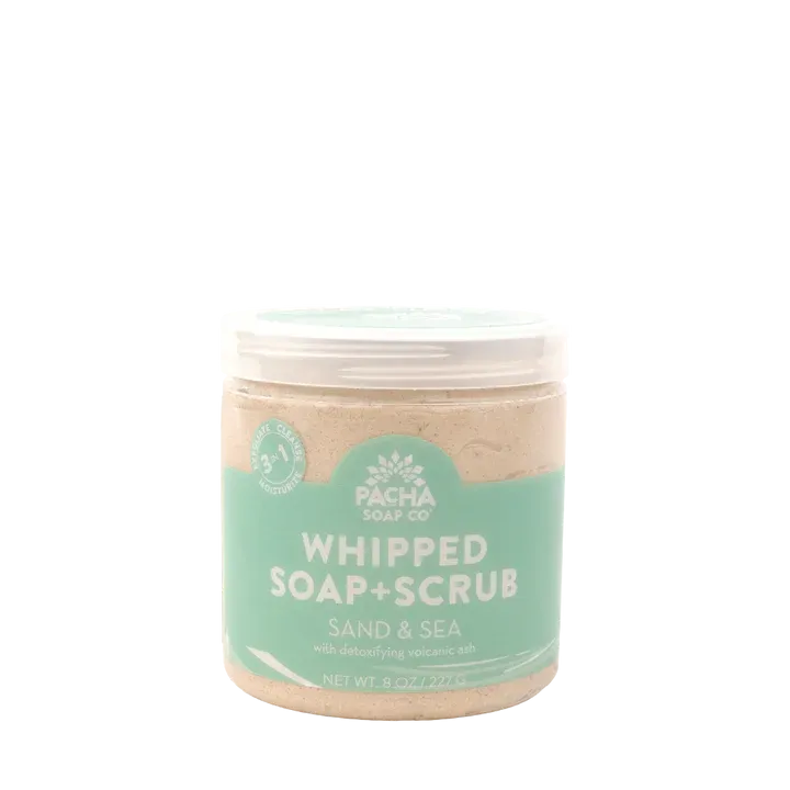 Sand & Sea Whipped Soap   Scrub