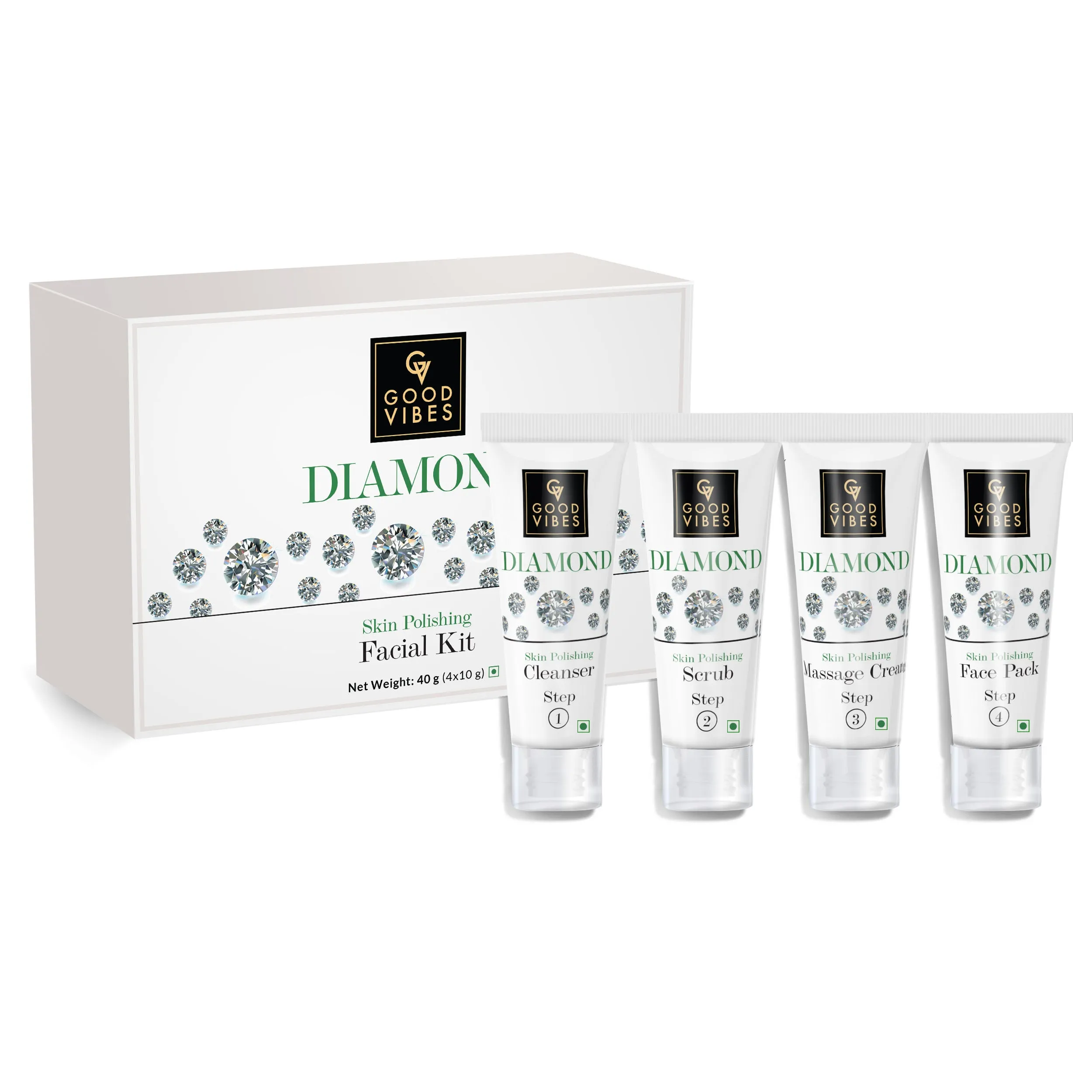 Skin Polishing Facial Kit - Diamond