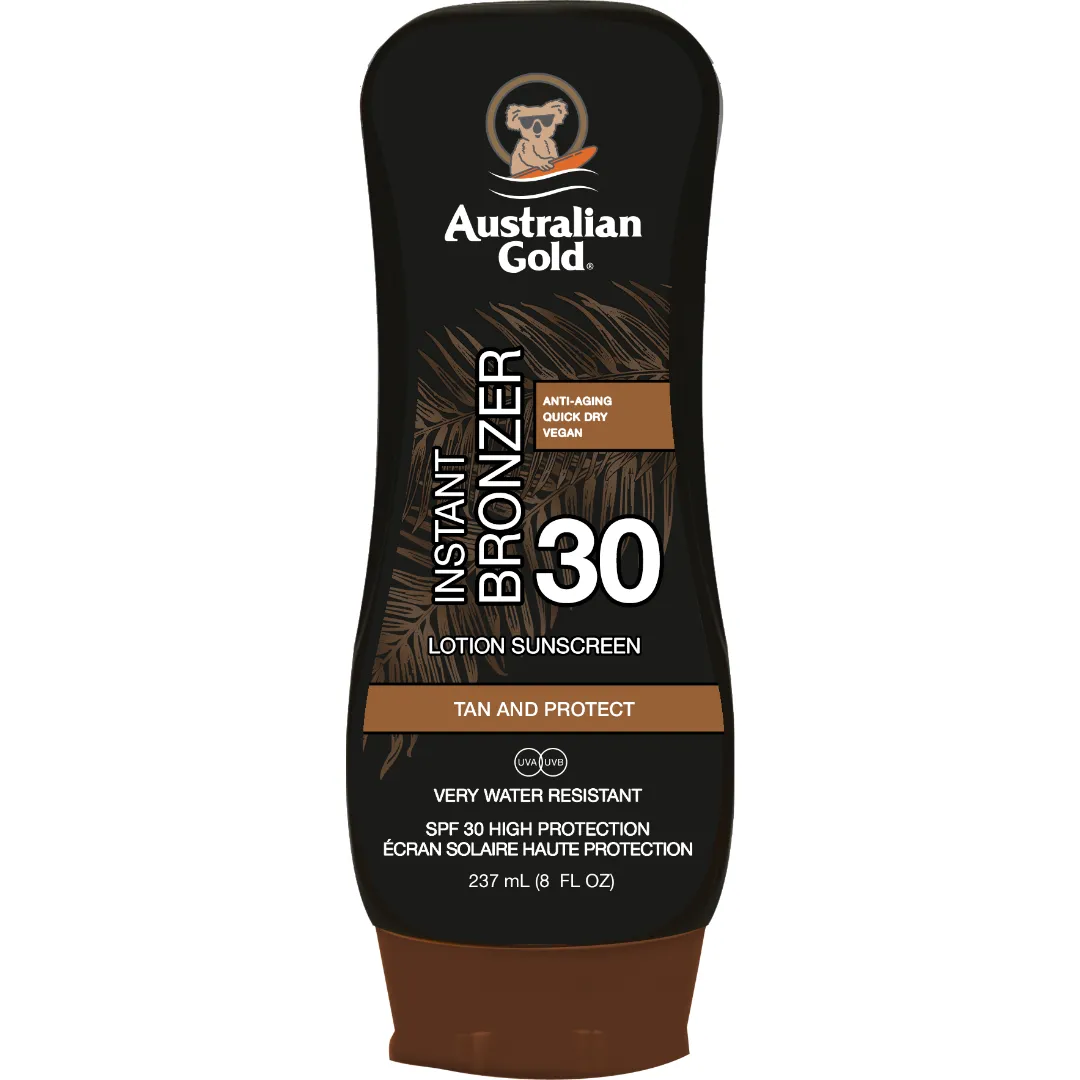 SPF 30 Lotion with Bronzer