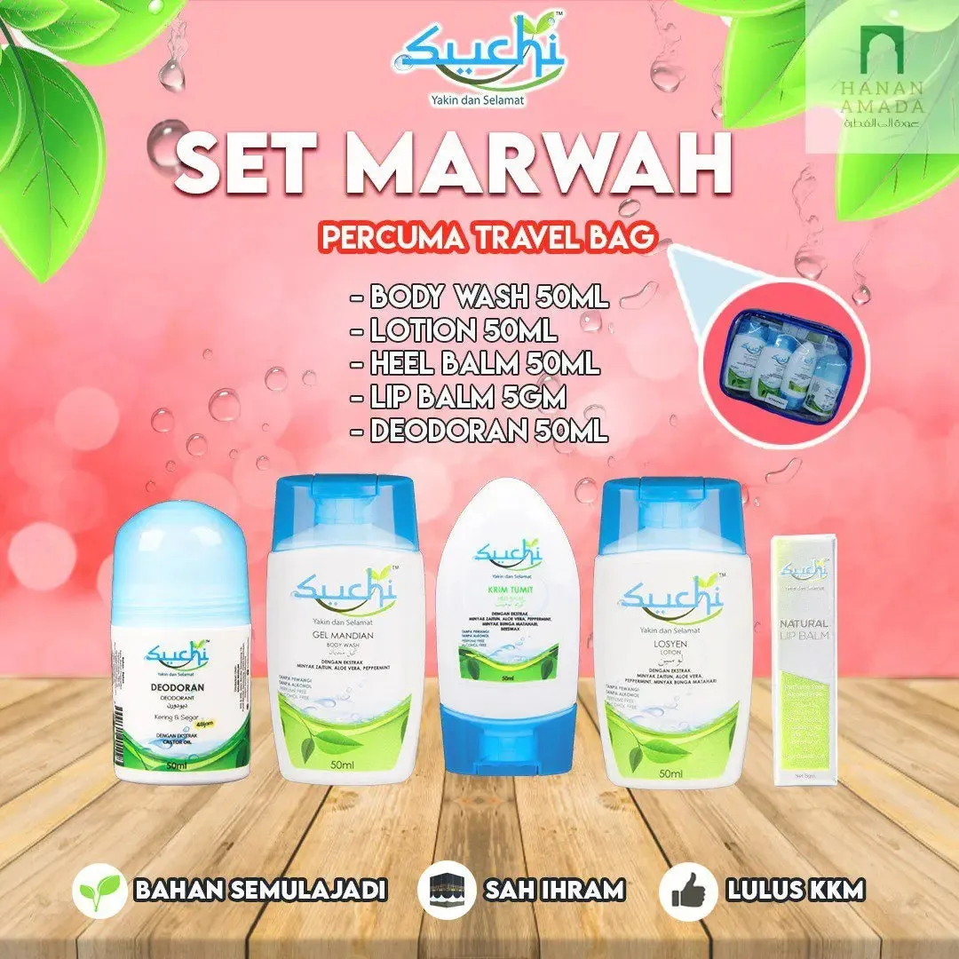 Suchi Marwah Set (5pc mini Travel set)