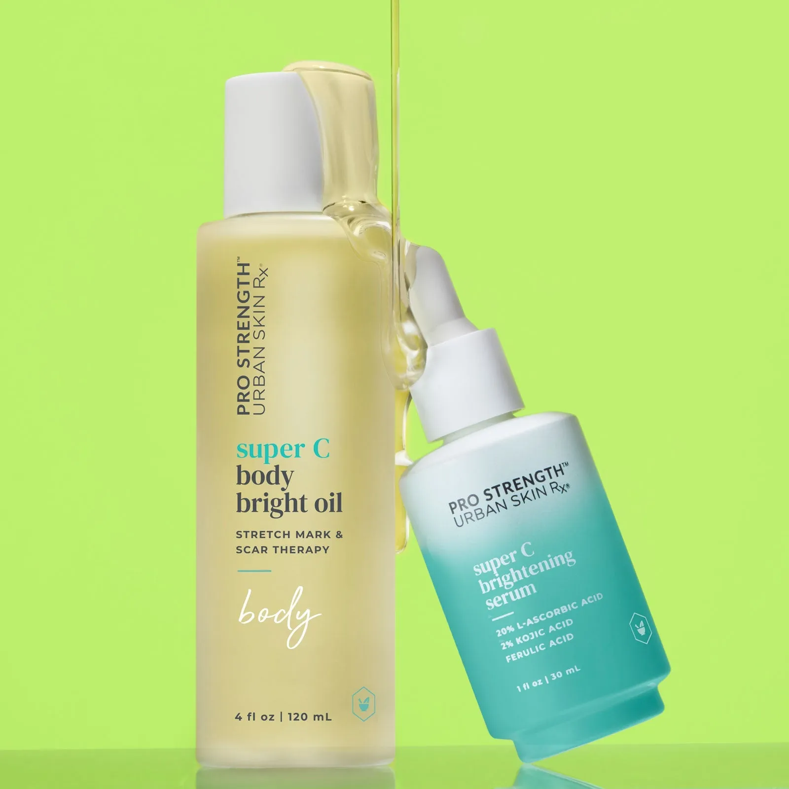 Super C Face Serum   Body Oil Brightening Duo