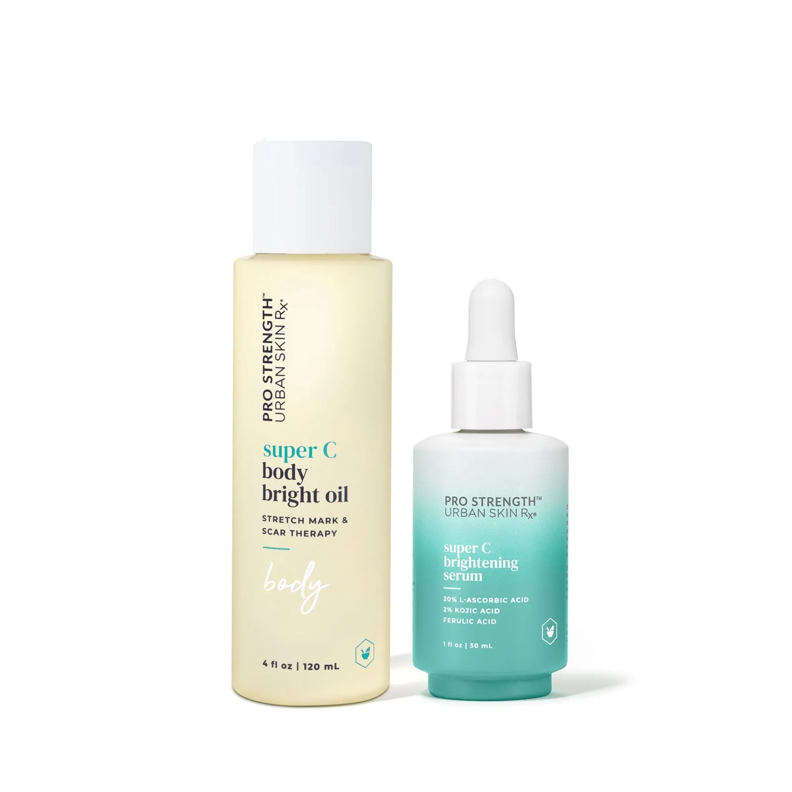 Super C Face Serum   Body Oil Brightening Duo