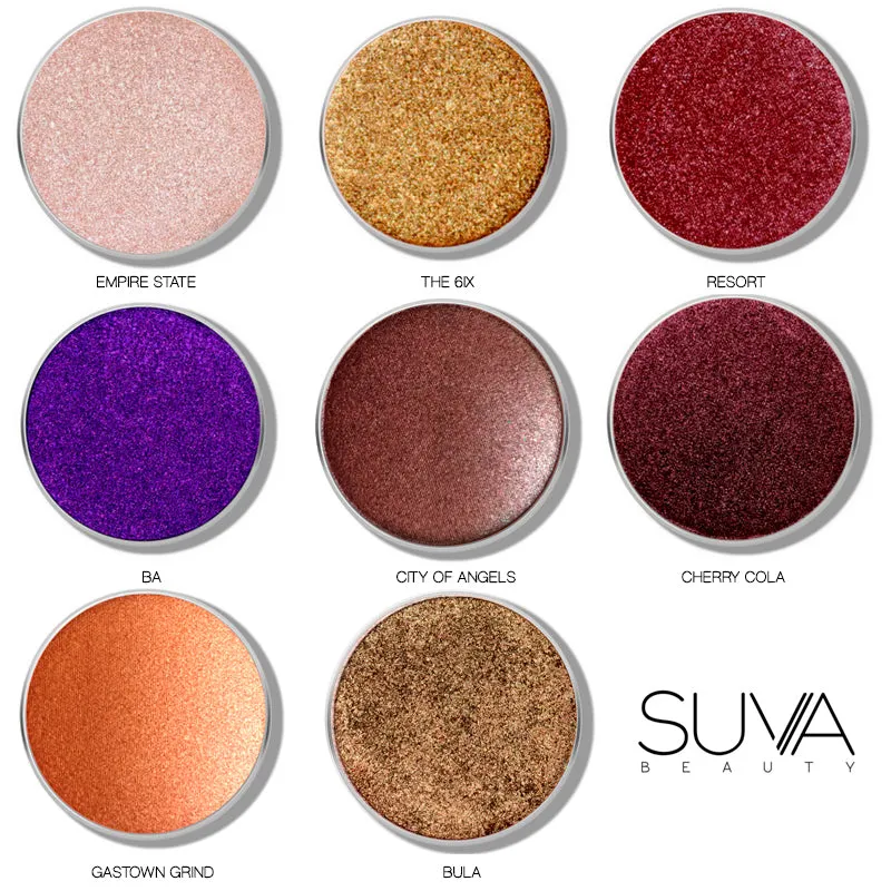 SUVA Beauty Shimmer Eyeshadows Individual