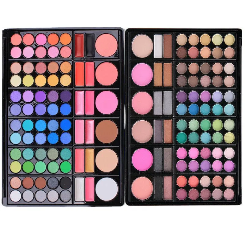 Vibrant 78-Color Eyeshadow Palette with Matte and Shimmer Finishes