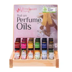 Vrindavan Perfume Oil - Counter Display Includes 4 of each 18x10ml