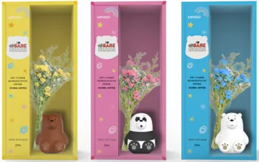 We Bare Bears Collection Reed Diffuser(Panda,Blood Orange)